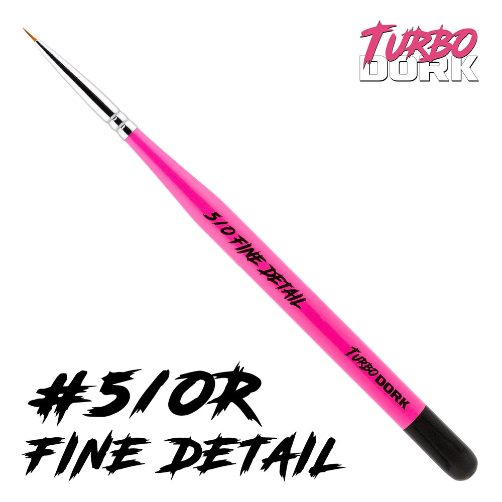 Turbo Dork: Fauxlinsky #5/0 R Fine Detail Brush