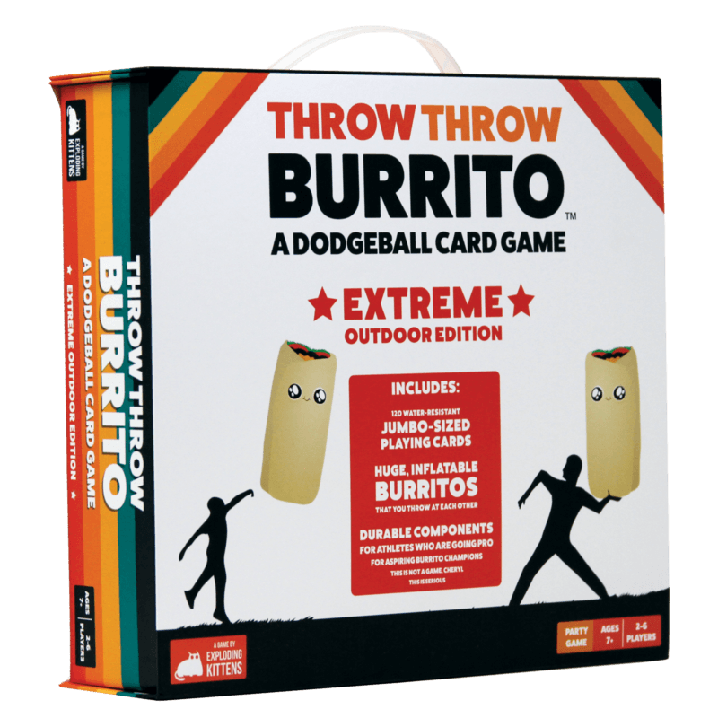 Throw Throw Burrito - Extreme Outdoor Edition