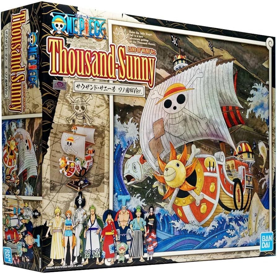 Bandai Hobby: One Piece - Thousand Sunny Land of Wano Version Model Ship