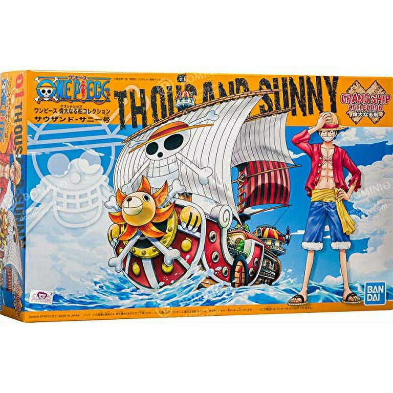 Bandai Hobby: One Piece Grand Ship Collection Model Kit - Thousand Sunny Model Ship
