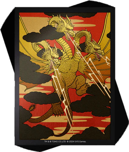 UniVersus King Ghidorah Challenger Series Foil Art Sleeves