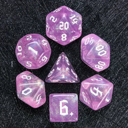 Foam Brain Dice: Violet Sparkle