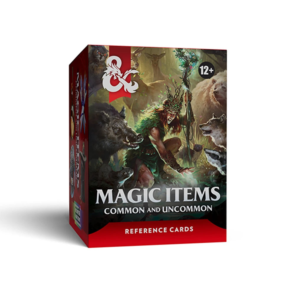 Dungeons and Dragons: Reference Cards - Magic Items Common and Uncommon