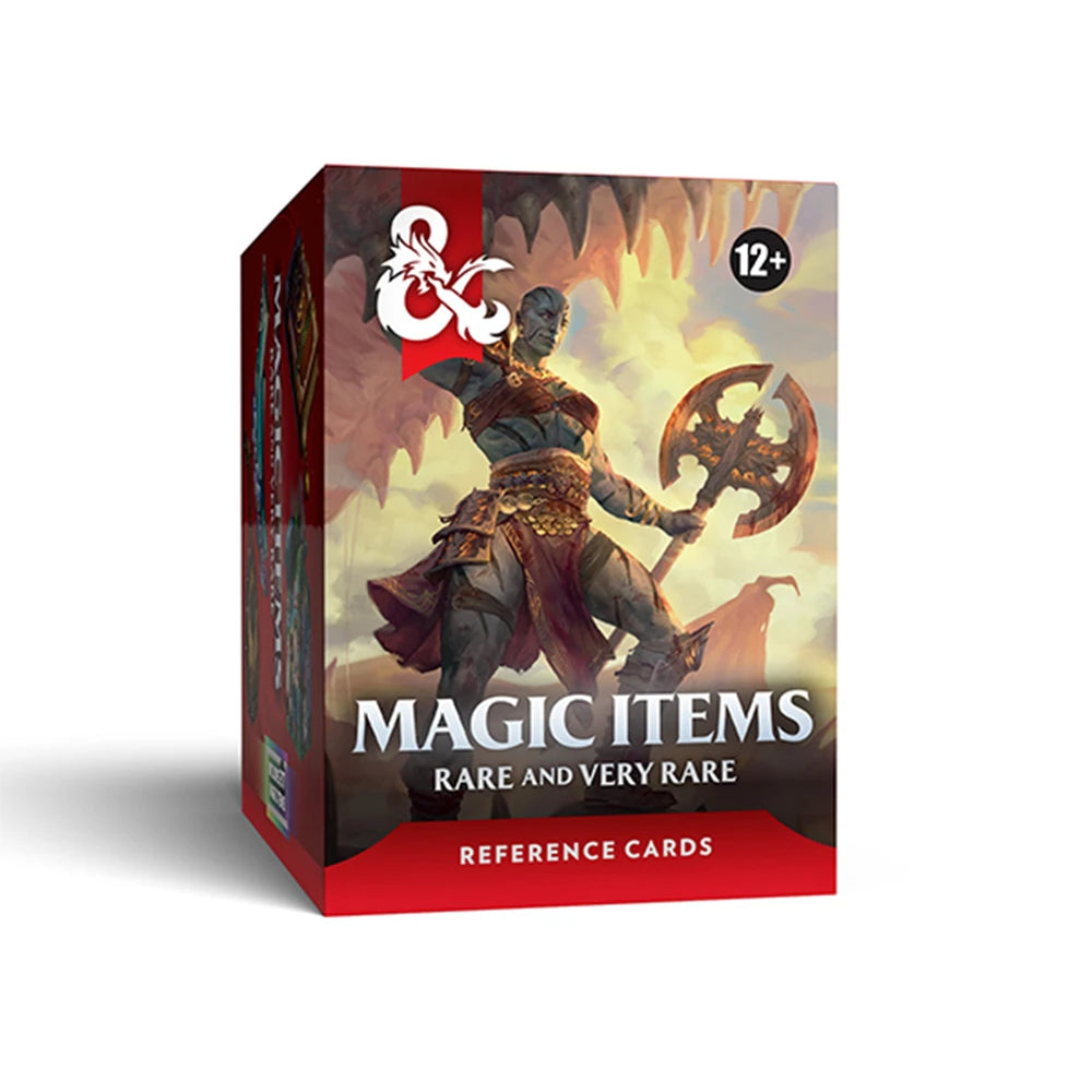 Dungeons and Dragons: Reference Cards - Magic Items Rare and Very Rare