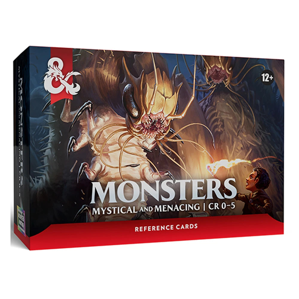 Dungeons and Dragons: Reference Cards - Mystical and Menacing CR 0-5