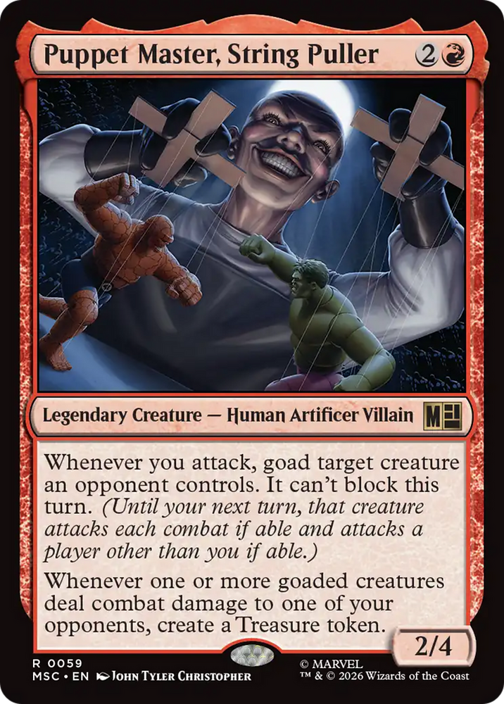 Puppet Master, String Puller [Marvel Super Heroes Commander]