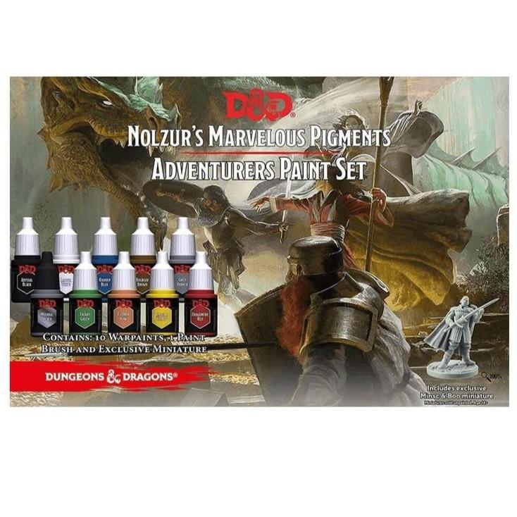 D&D Nolzur's Marvelous Pigments Adventurers Paint Set