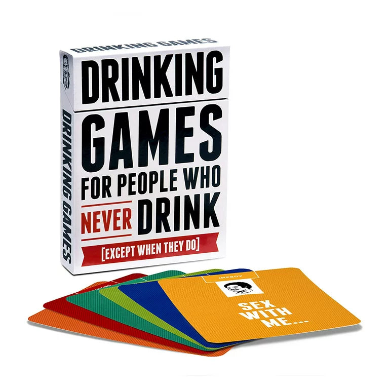 Drinking Games for People Who Never Drink [Except When They Do]
