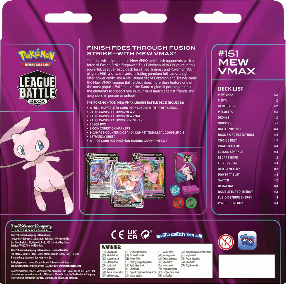 League Battle Deck (Mew VMAX)