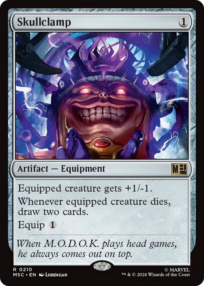 Skullclamp (Surge Foil) [Marvel Super Heroes Commander]