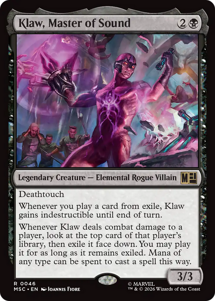 Klaw, Master of Sound [Marvel Super Heroes Commander]