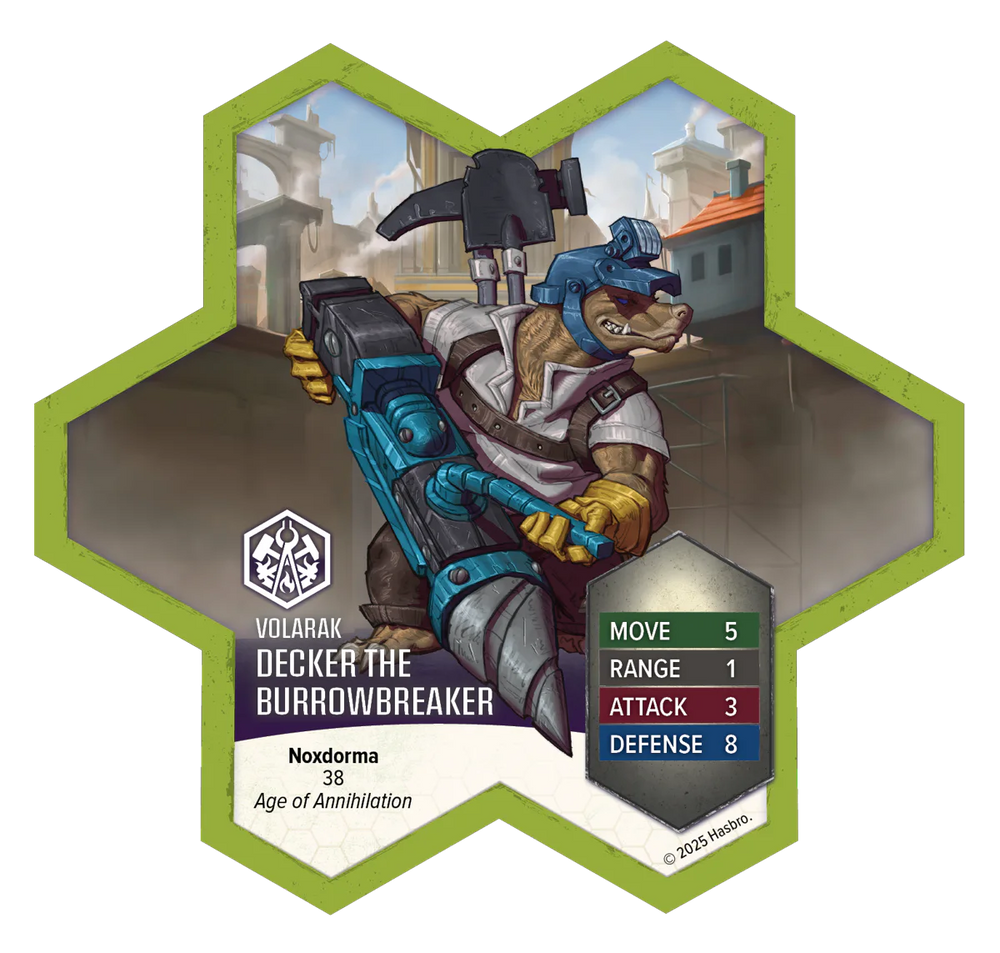 Heroscape: Decker the Burrowbreaker
