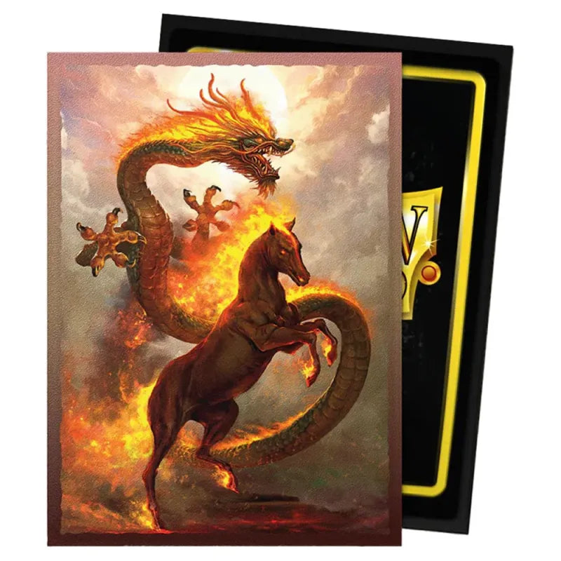 Dragon Shield: Fire Horse 2026 - Dual Art Matte Sleeves