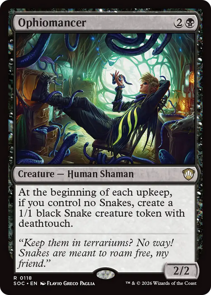 Ophiomancer [Secrets of Strixhaven Commander]