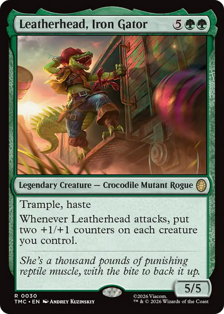 Leatherhead, Iron Gator [Teenage Mutant Ninja Turtles Commander]