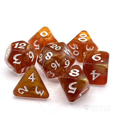 Die Hard Dice : Elessia (Bloodfire with White)