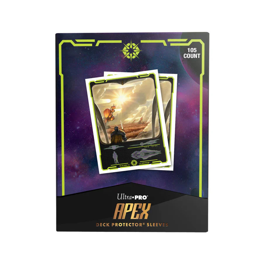 Ultra PRO: Standard 105ct Sleeves (APEX) - Edge of Eternities (White)