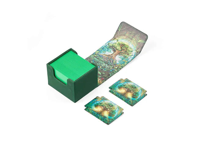 Arcane Fortress: Radiant 100+ Standard Deck Vault - Mythical Forest
