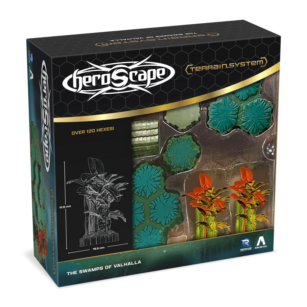 Heroscape: [Terrain System] - The Swamps of Valhalla