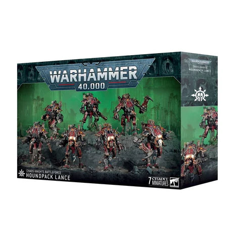 Warhammer 40k Chaos Knights: Houndpack Lance