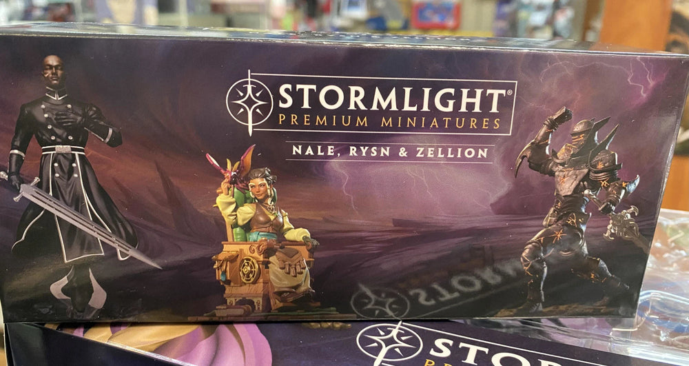 Stormlight: Premium Miniatures - Nale, Rysn & Zellion