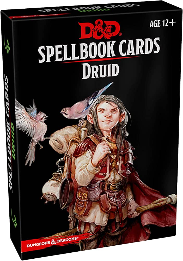 Dungeons & Dragons: Spellbook cards (Druid)
