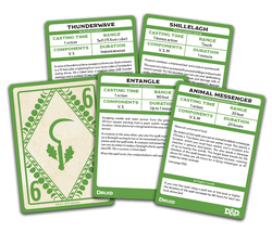 Dungeons & Dragons: Spellbook cards (Druid)