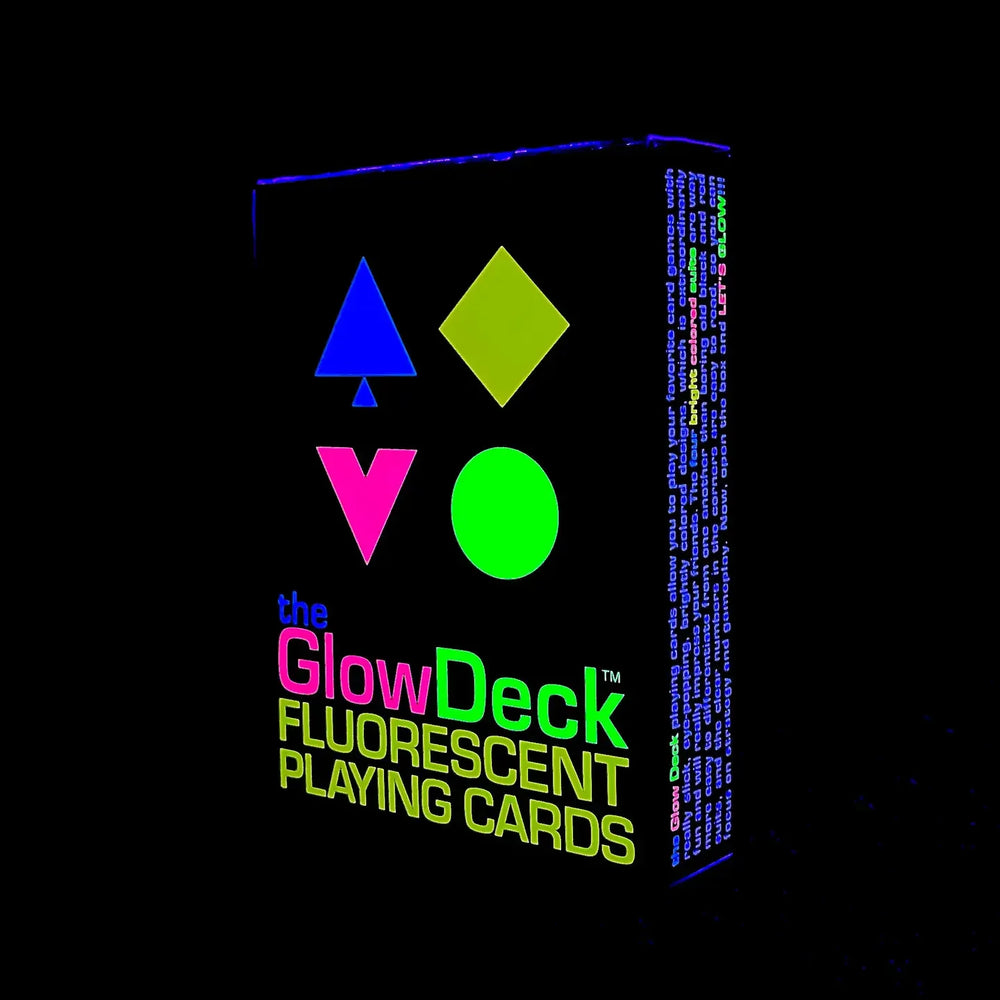 The Glow Deck Playing Cards:  Florescent Playing Cards