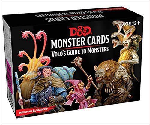 Dungeons & Dragons: Monster Cards (Volo’s Guide to Monsters)