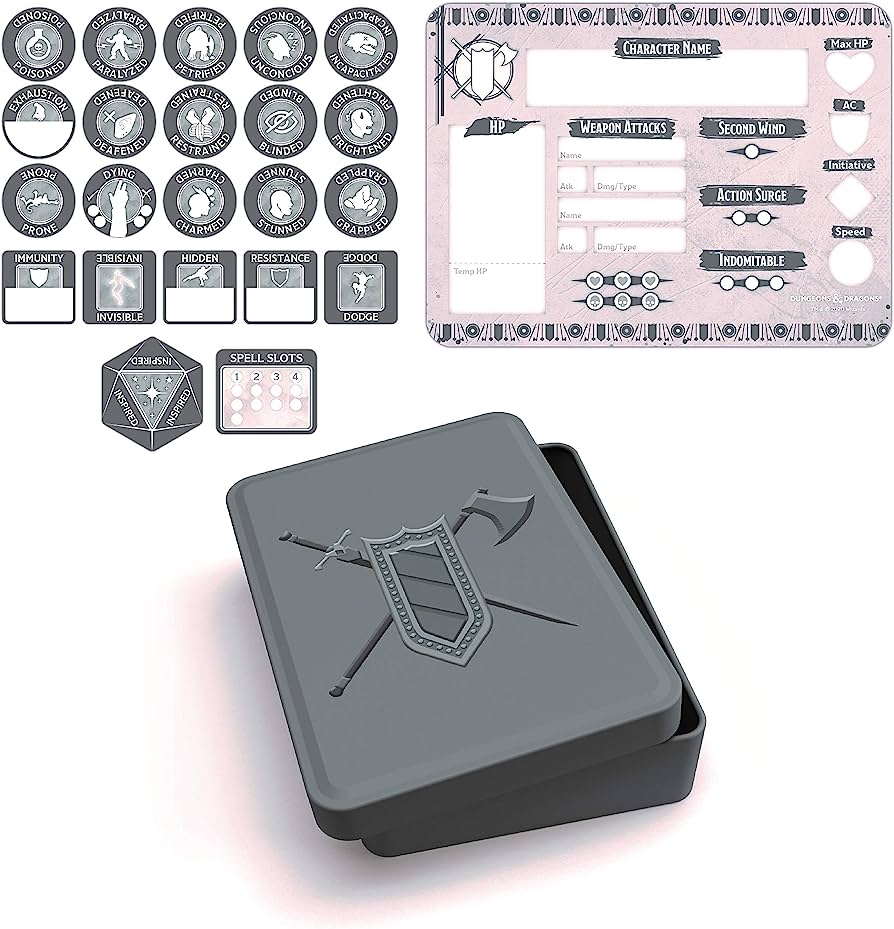 D&D Fighter Token Set