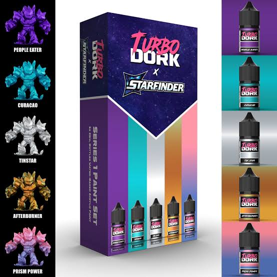 Turbo Dork x Starfinder - Series 1 Paint Set