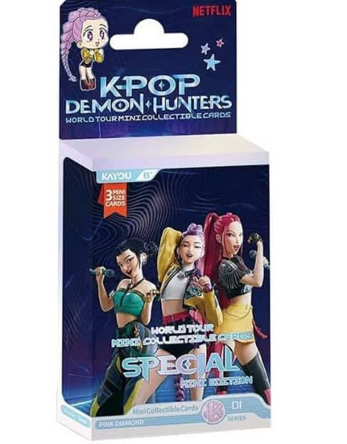 KPOP Demon Hunters Collectible Trading Cards Special Mini Edition Pack