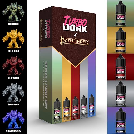 Turbo Dork x Pathfinder - Series 1 Paint Set