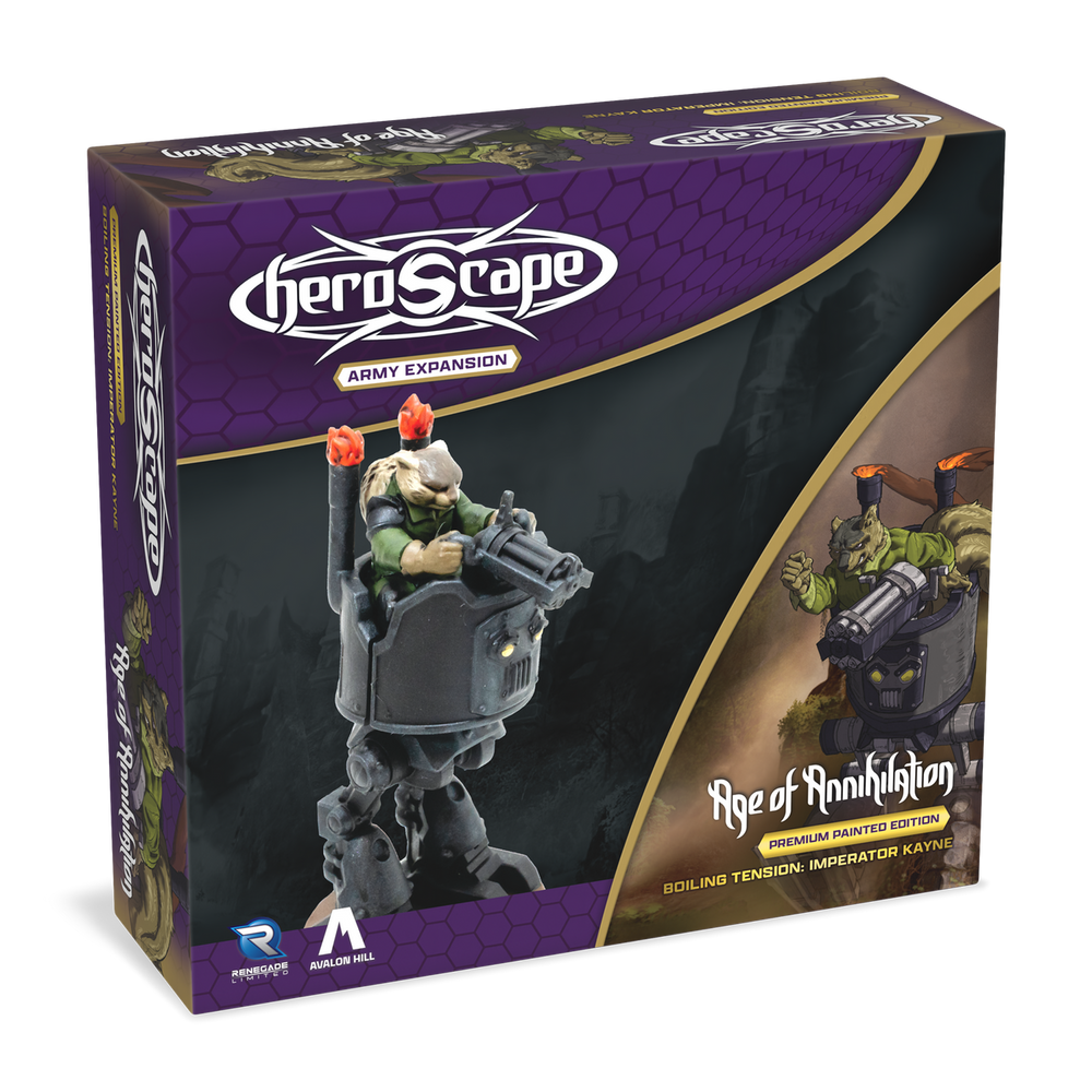 Heroscape: Imperator Kayne Pre-Painted