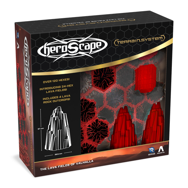 Heroscape: The Lava Fields of Vahalla