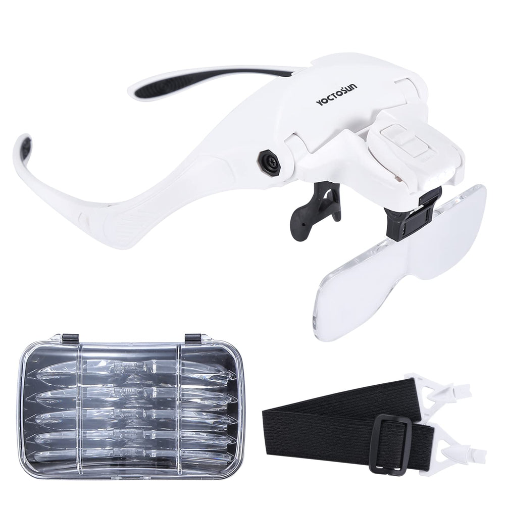 LED Lighted Magnifying Visor