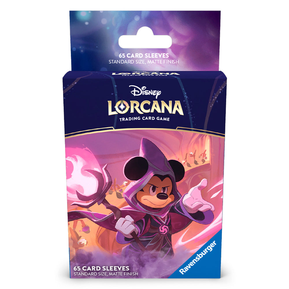 Lorcana: Reign of Jafar - Sorcerer Mickey Card Sleeves (65 Ct.)