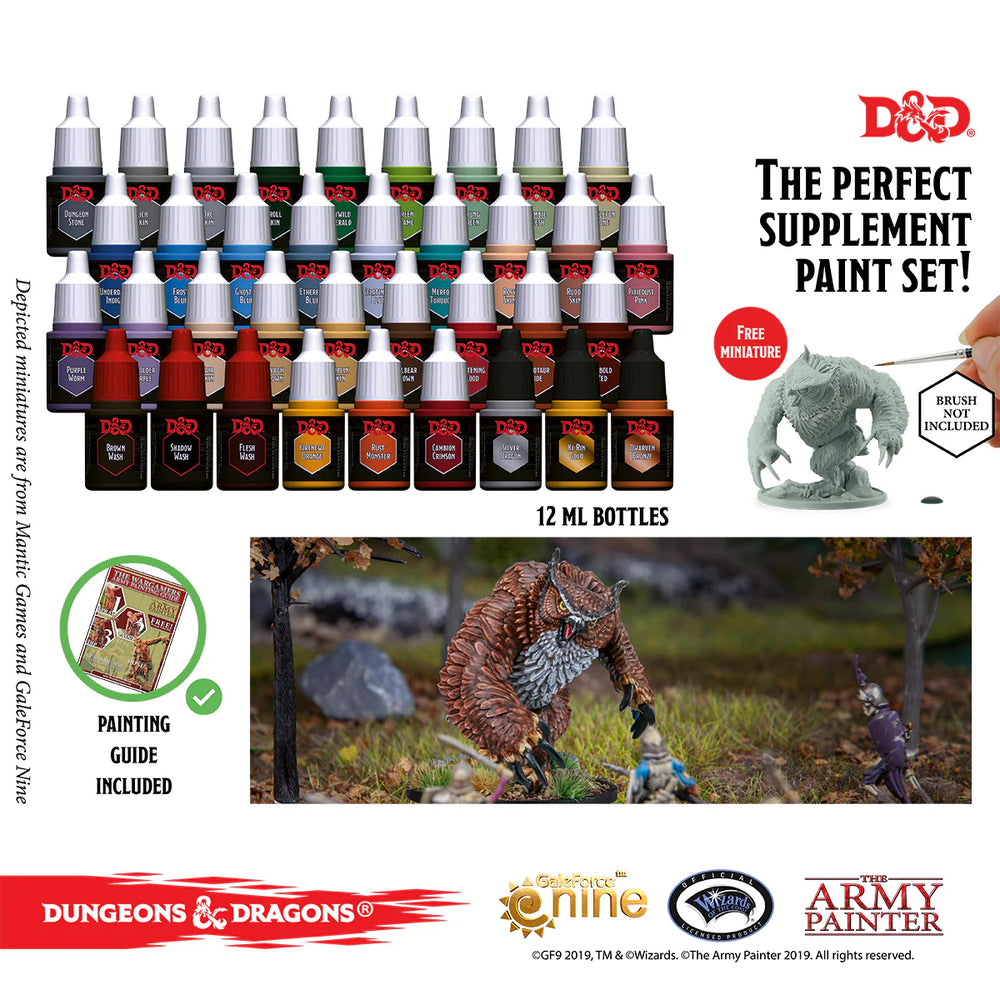 D&D Nolzur's Marvelous Pigments Monsters Paint Set