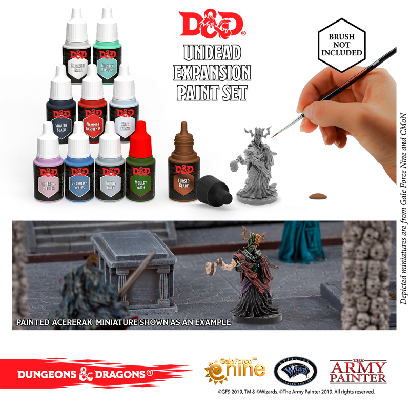 D&D Nolzur's Marvelous Pigments Undead Paint Set