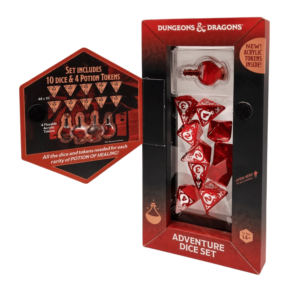 Dungeons and Dragons: Adventure Dice Set - Potion of Healing