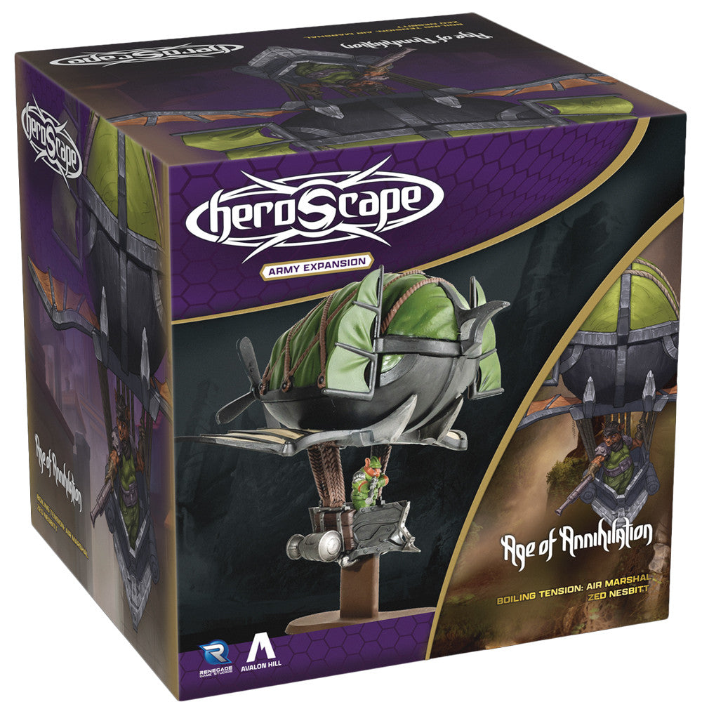 Heroscape: Age of Annihilation - Boiling Tension: Air Marshal Zed Nesbit