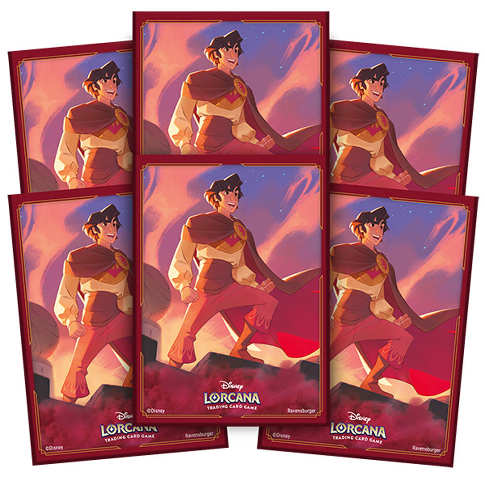 Disney Lorcana: Shimmering Skies Deck Sleeves - Aladdin