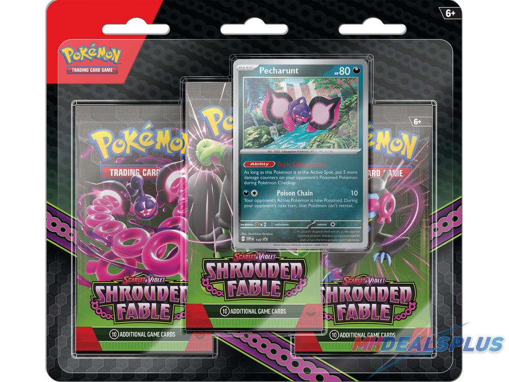 Pokemon: Shrouded Fable 3-pack Blister