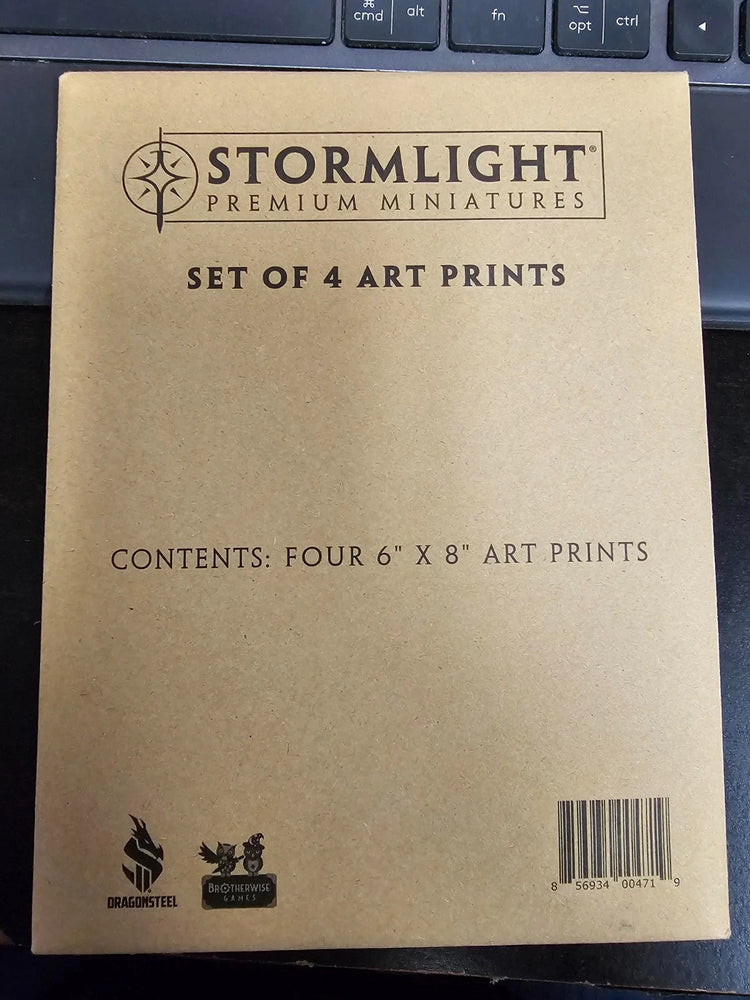 Stormlight: Premium Miniatures - Set of 4 Art Prints