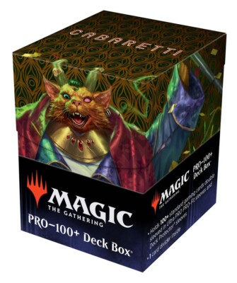 Ultra PRO: 100+ Deck Box - Streets of New Capenna (Jetmir and their Caberetti Crime Family)