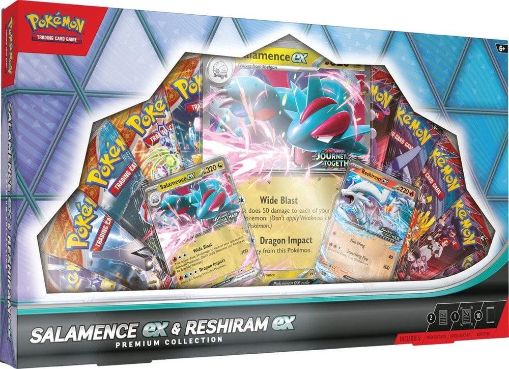 Pokemon: Salamence ex & Reshiram ex