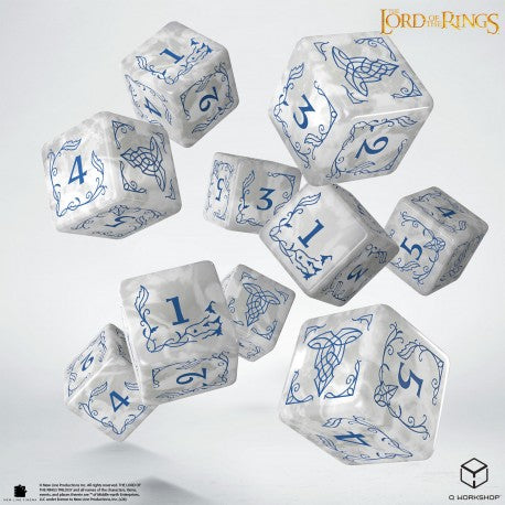 The Lord of the Rings: Rivendell-Stone 10xD6 Dice Set