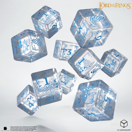 The Lord of the Rings: Rivendell-Water 10xD6 Dice Set