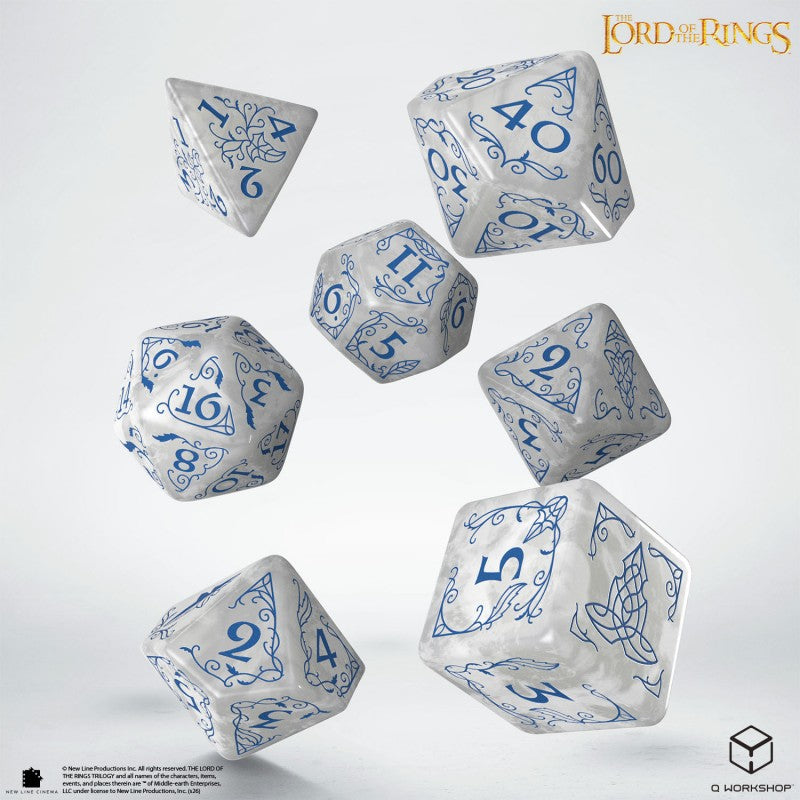 The Lord of the Rings: Rivendell-Stone RPG Dice Set
