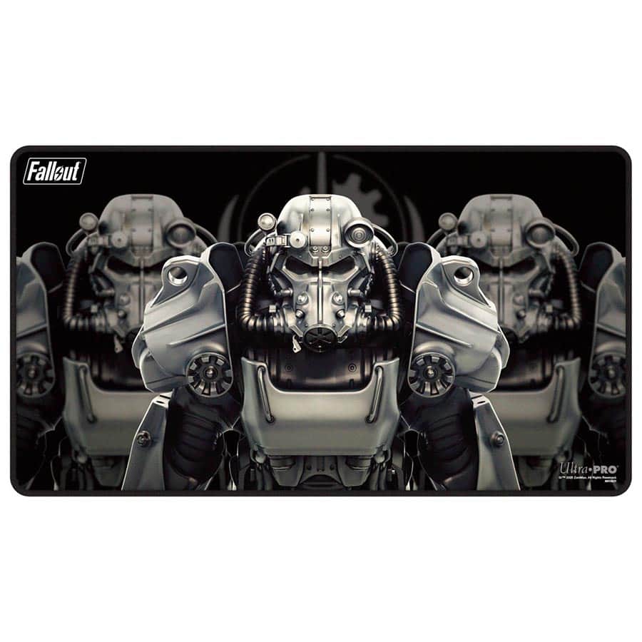 Ultra PRO: Playmat - Brotherhood of Steel Black Stitched